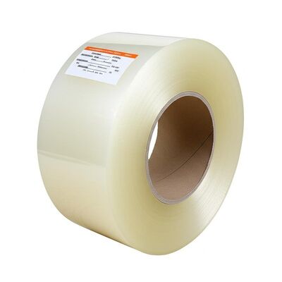 قوة اللاصق 20-50g شريط التعبئة BOPP 25mm حجم 1280mm 4000m مقاومة درجة الحرارة ناقص 10 °C إلى 60 °C شريط اللاصق
