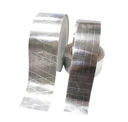 2 طريقة FSK الألومنيوم الشريط للماء المطاط الراتنج لاصق HVAC عززت احباط سكريم كرافت الشريط