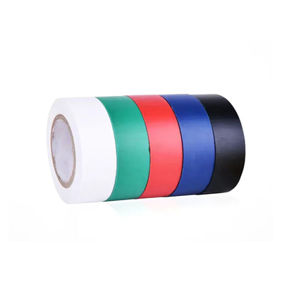 الشريط الكهربائي PVC العزل مثبطات اللهب أحمر أزرق أصفر
