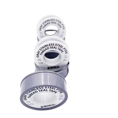 رمادي 100٪ تفلون PTFE شريط عازل 19 مم شريط Ptfe